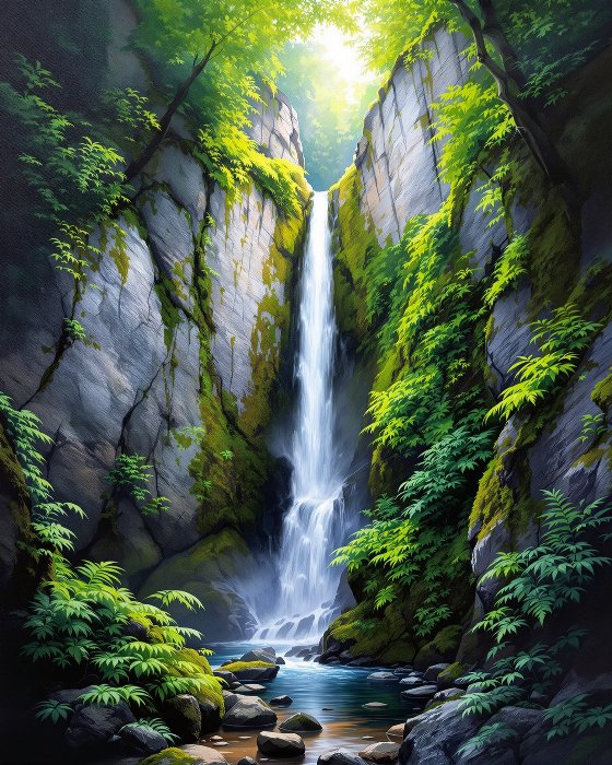 Moss Cascade II