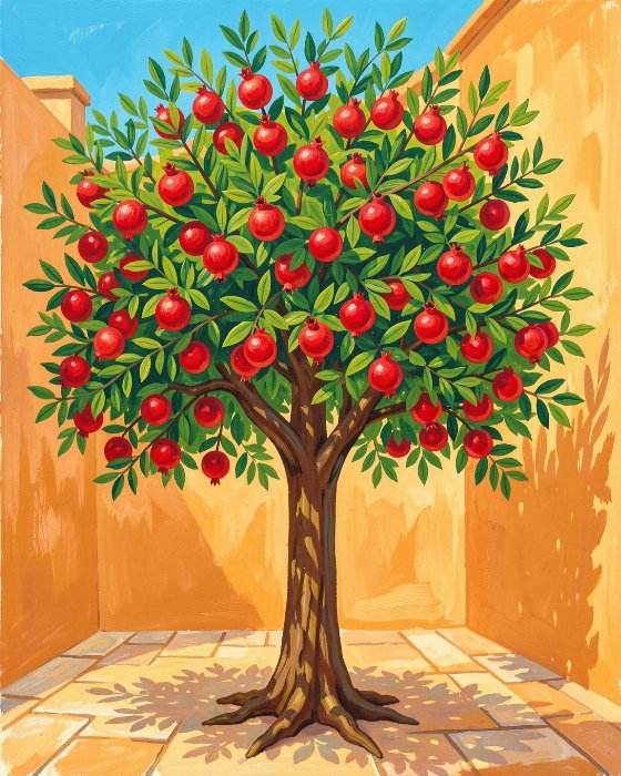 Pomegranate Courtyard