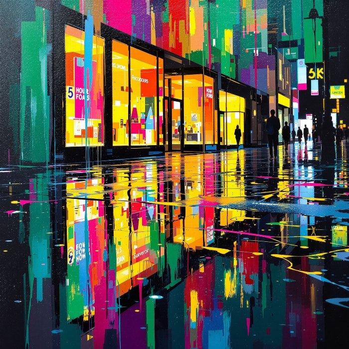 Wet Light II