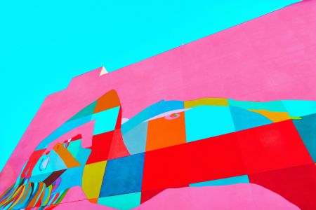 Vibrant Chromatic Mural