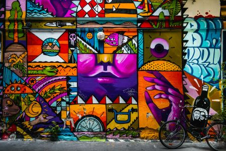 Vibrant Urban Mural