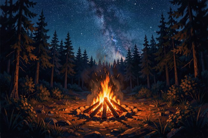 Starlit Fire