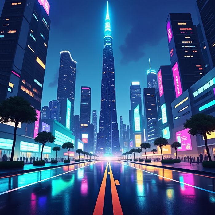 Neon Spire II