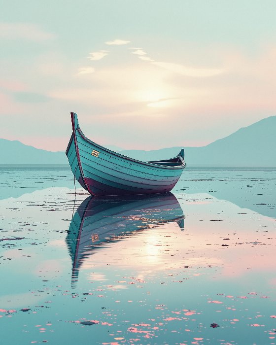 Teal Drift II