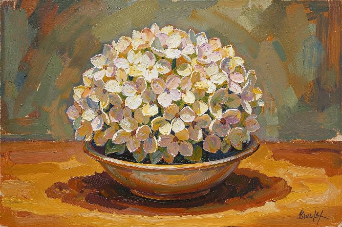 Hydrangea Bowl