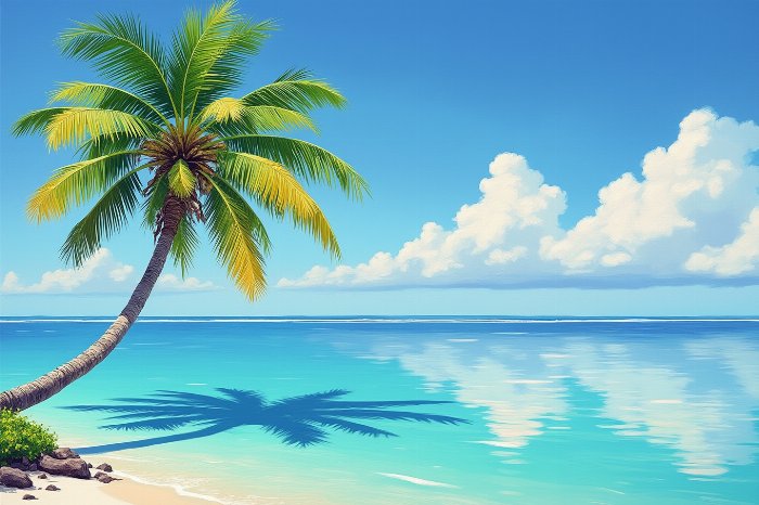 Lagoon Palm II