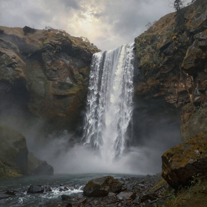 Misted Plunge