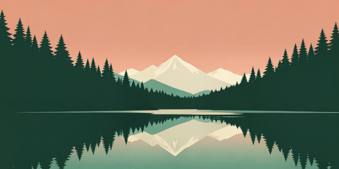 Pine Mirror