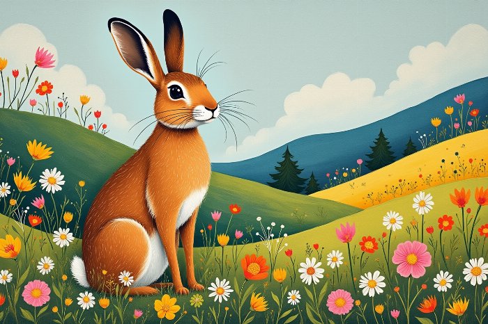 Meadow Hare II