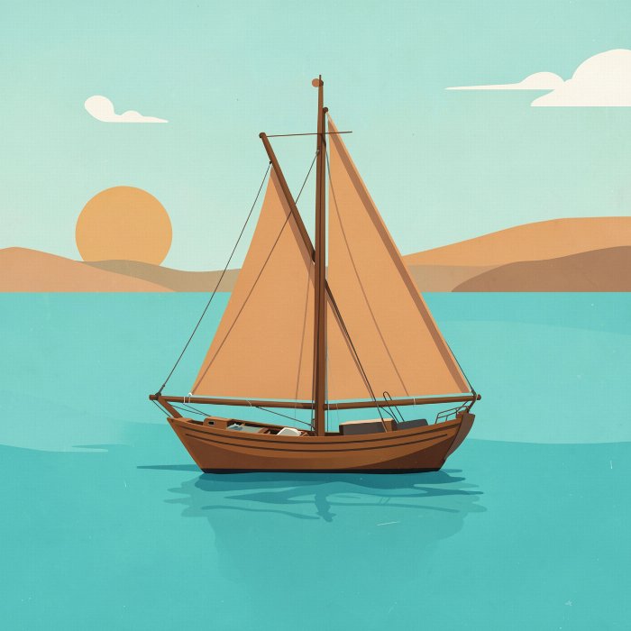 Turquoise Sail