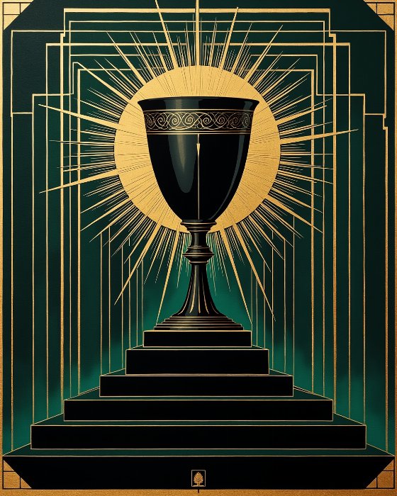 Gilded Chalice II