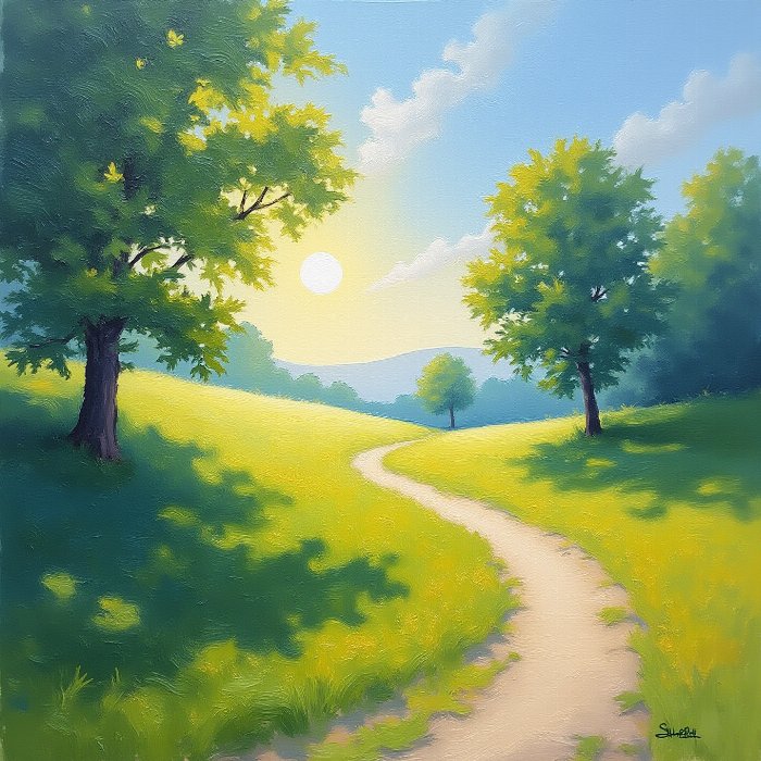 Sunlit Path II