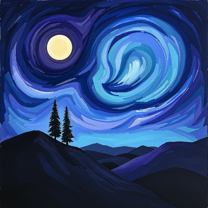 Swirling Night