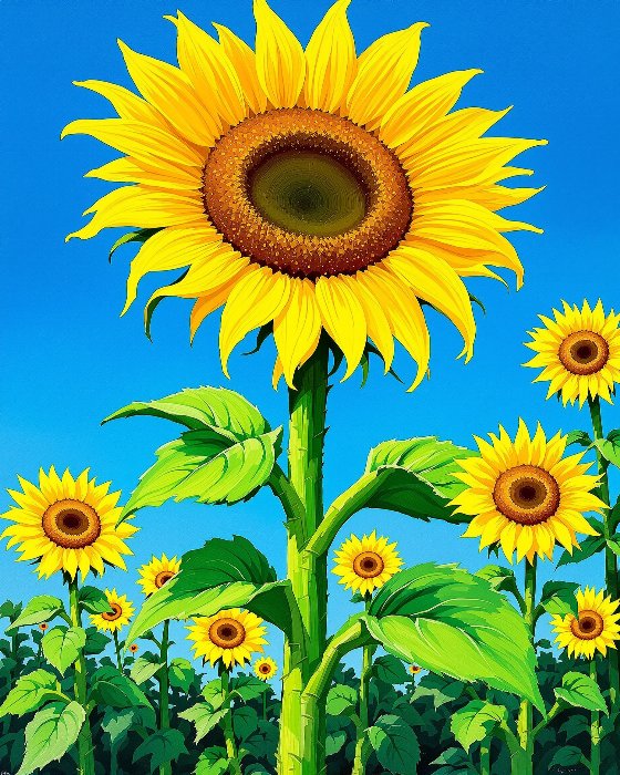 Sunlit Sunflower II