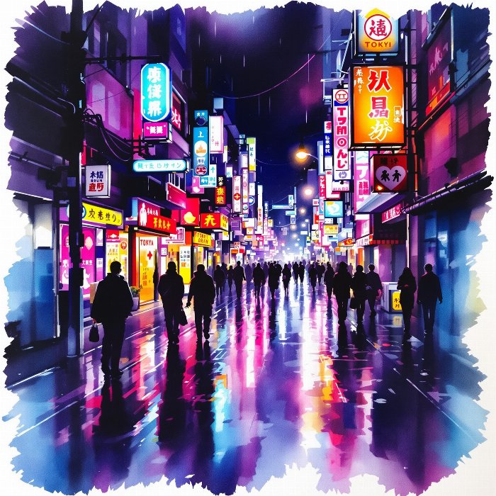 Neon Rain