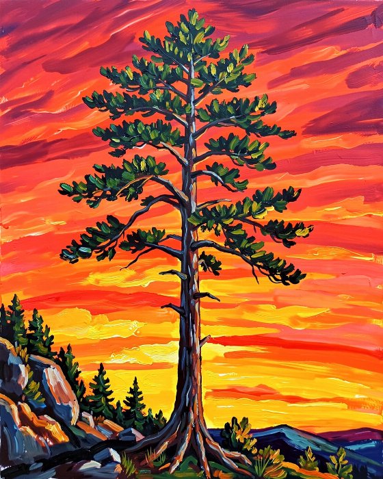 Sunset Pine