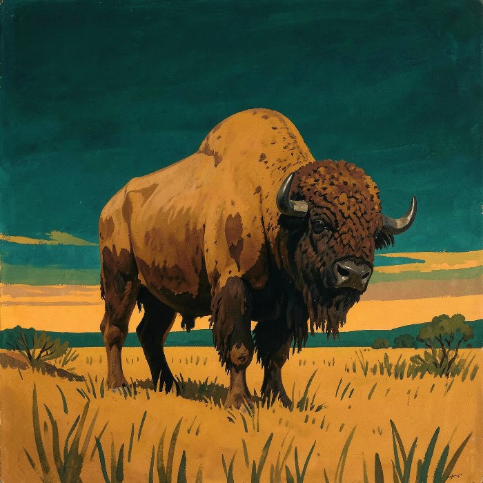 Bison Dusk