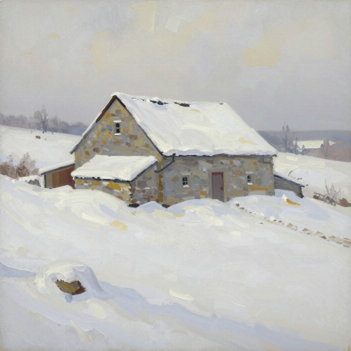 Snowbound Barn