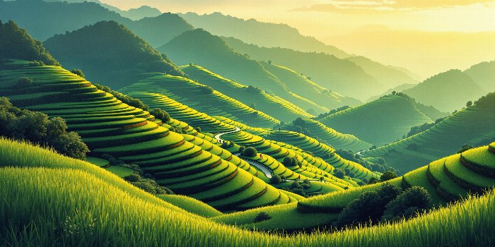 Evening Terraces