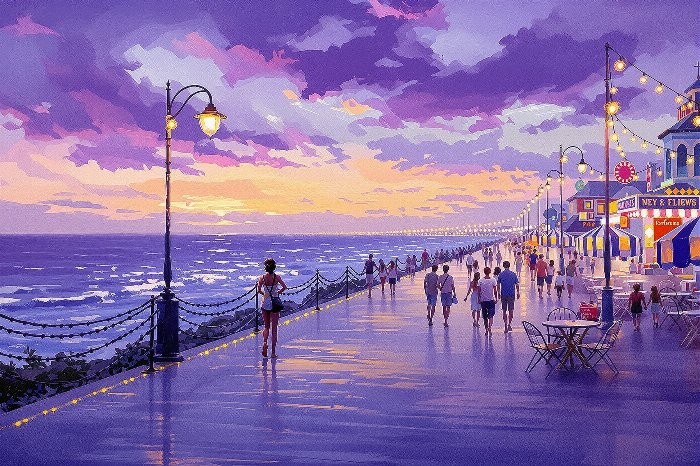 Dusk Promenade