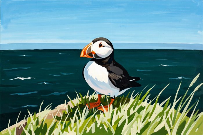 Cliff Puffin
