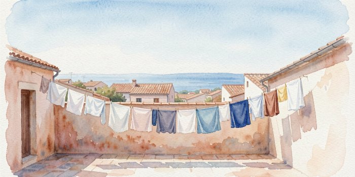 Sunlit Laundry