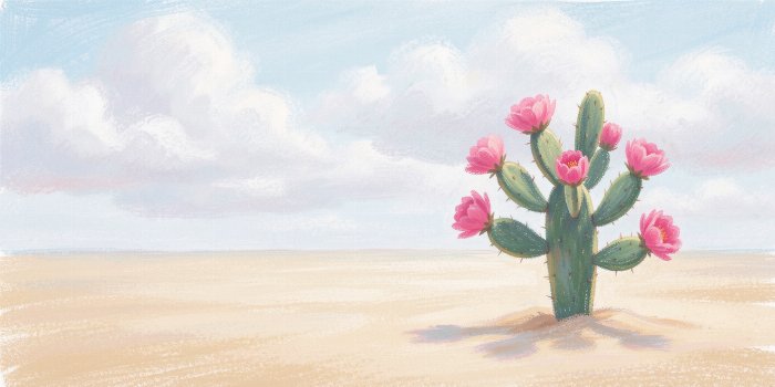 Pink Cactus