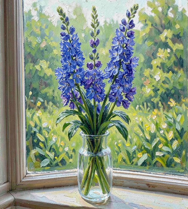 Delphinium Light II