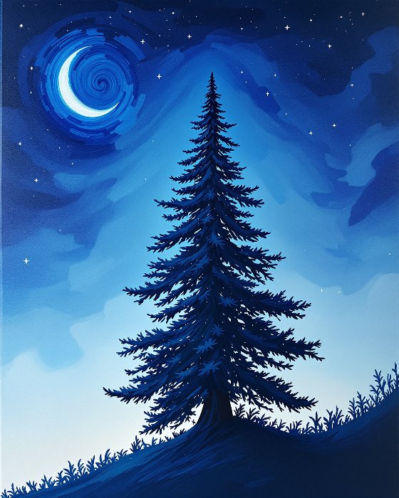 Cypress Night II