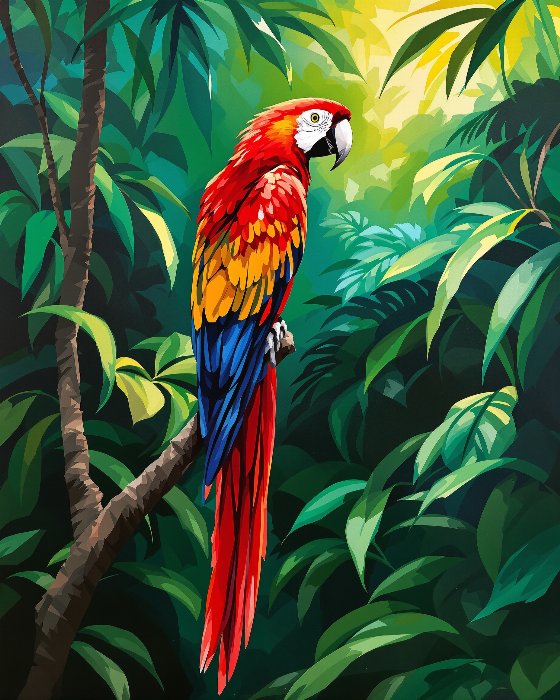 Scarlet Perch II