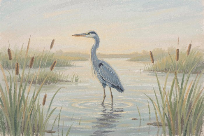 Heron At Rest