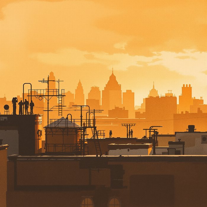 Rooftop Glow II
