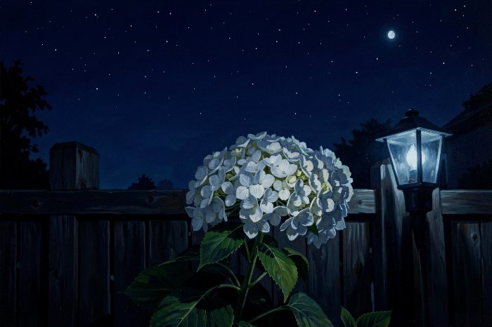 Night Hydrangea