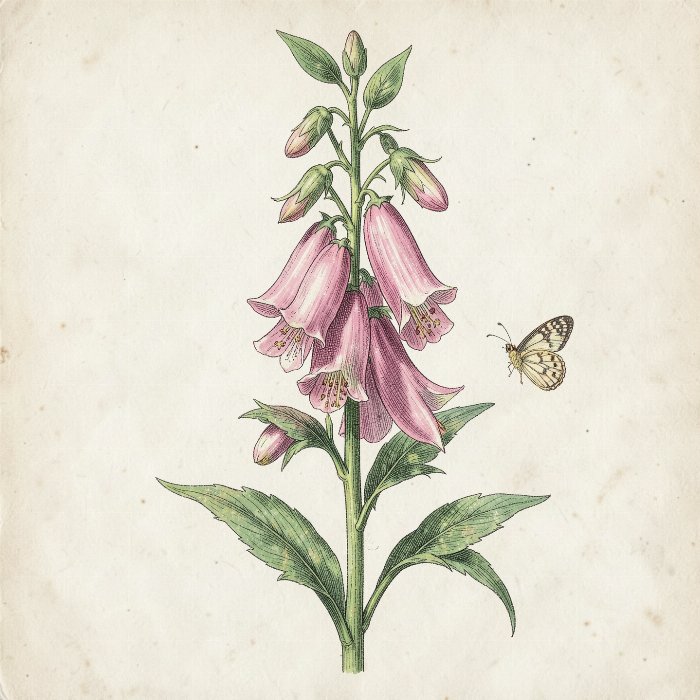Foxglove Butterfly