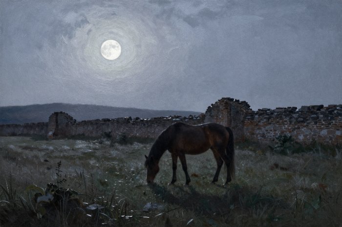 Moonlit Grazing
