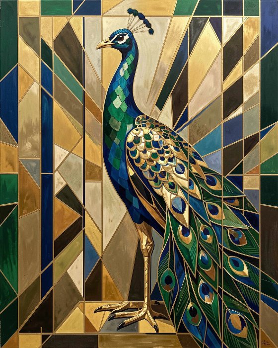 Regal Peacock