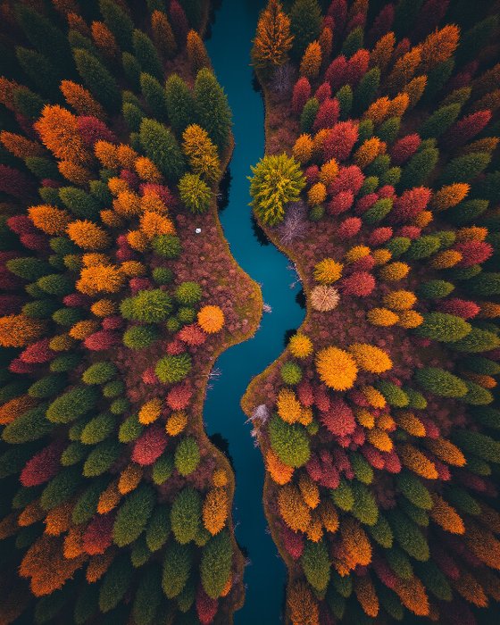 Autumn Ribbon II