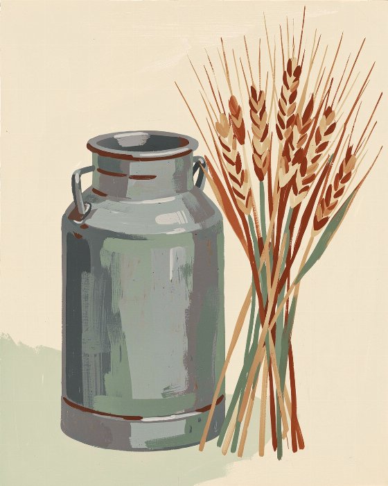 Milk And Wheat