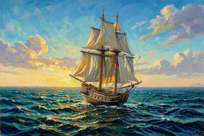 Heeled Sail II