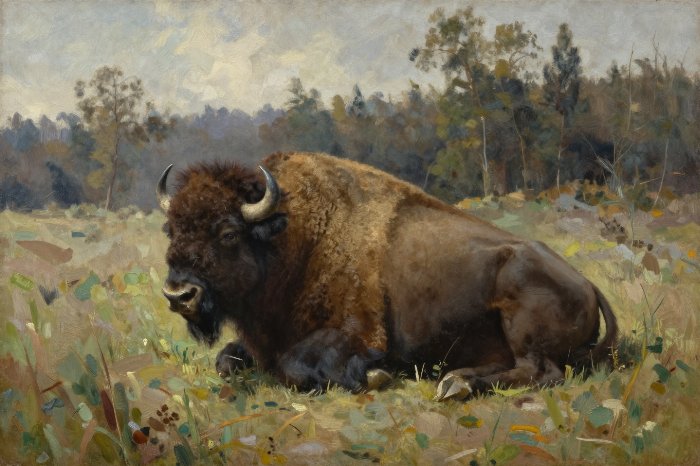 Sunlit Bull