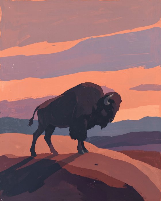 Ridge Bison
