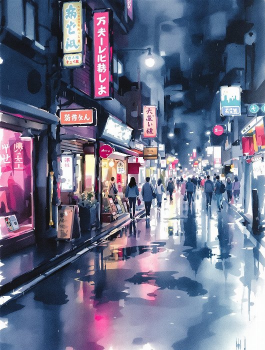 Neon Rain