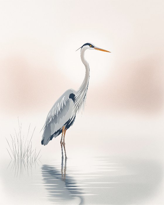 Heron Dawn II