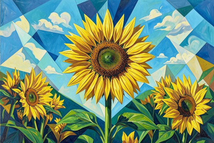 Cubist Bloom