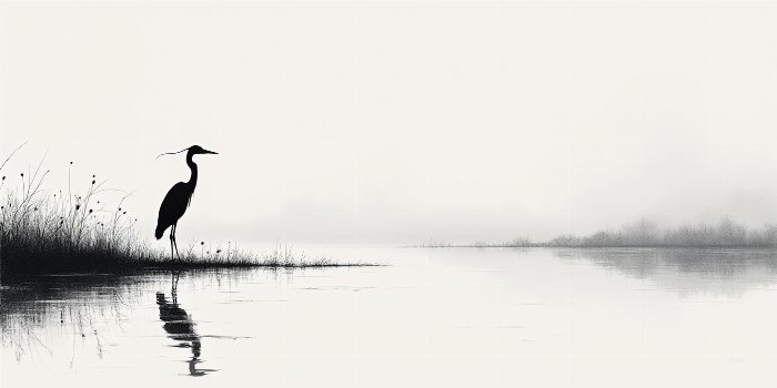 Marsh Heron II