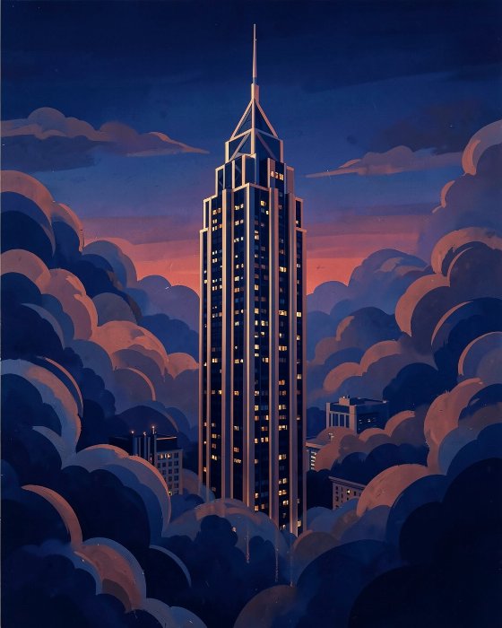 Tower Twilight